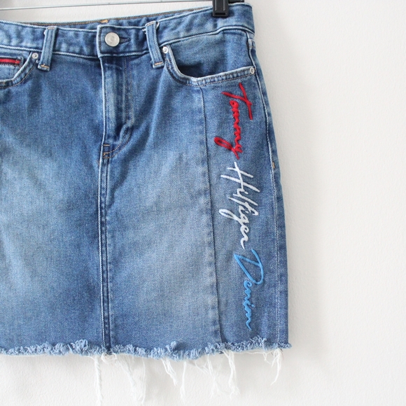 Tommy Hilfiger Denim Skirt - Picture 2 of 7